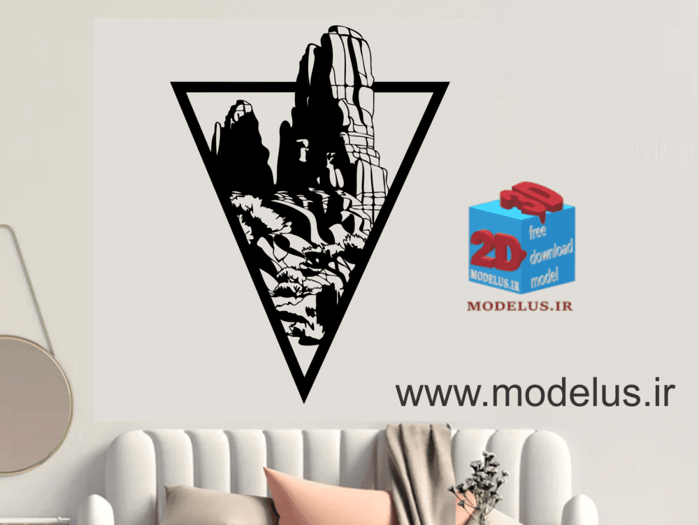 تابلود دیواری کوهستان خشن 1013