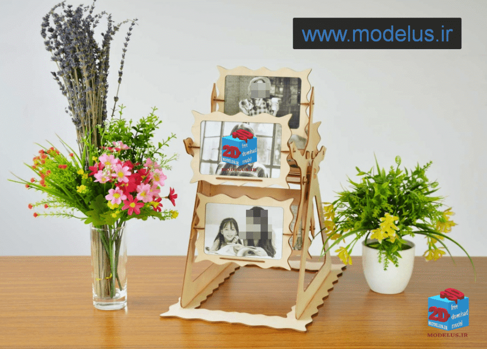 دانلود طرح برش لیزر چرخ و فلک عکس 2001